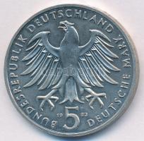 NSZK 1983G 5M "Luther" T:PP  FRG 1983G 5 Mark "Luther" C:PP  Krause KM#159