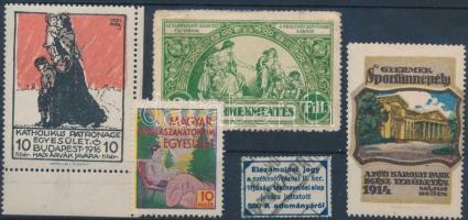 Gyermekgondozás 5 db klf levélzáró