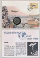 29db-os érmés boríték bélyeggel, bélyegzéssel és tájékoztatókkal szép gyűjtemény igényes, "Münz...