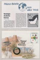 29db-os érmés boríték bélyeggel, bélyegzéssel és tájékoztatókkal szép gyűjtemény igényes, "Münz...