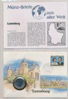 31db-os érmés boríték bélyeggel, bélyegzéssel és tájékoztatókkal szép gyűjtemény igényes, "Münz...