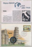 31db-os érmés boríték bélyeggel, bélyegzéssel és tájékoztatókkal szép gyűjtemény igényes, "Münz...