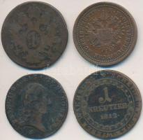 1800A 1kr Cu + 1800S 1kr Cu + 1812S 1kr Cu + 1851B 1kr Cu T:2,2-,3