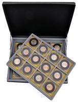 Amerikai Egyesült Államok 2000-2007. 1/4$ Cu-Ni "50 Állam" (24xklf) T:1 USA 2000-2007. 1/4 Dollar Cu-Ni "50 State Quarters" (24xdiff) C:UNC