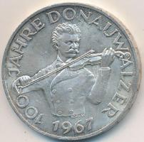 Ausztria 1967. 50Sch Ag "100 éves a Kék Duna Keringő" T:2 Austria 1967. 50 Schilling Ag &q...