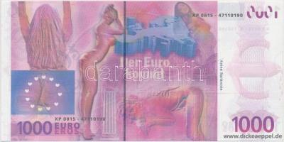 Németország DN 1000EUR erotikus fantázia bankjegy T:I
Germany ND 1000 Euro erotic fantasy banknote ...