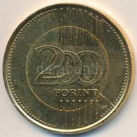 2009. 200Ft aranyozott, tanúsítvánnyal T:2