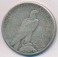 Amerikai Egyesült Államok 1922S 1$ Ag "Peace" T:2-,3 ph. USA 1922S 1 Dollar Ag "Peace" C:VF,F edge error Krause KM#150