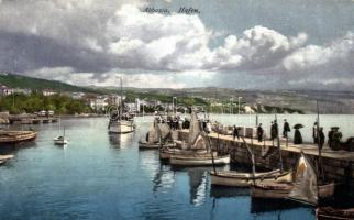 Abbazia, Hafen / port, ships