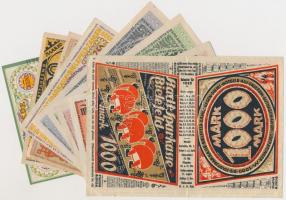 Németország / Weimari Köztársaság / Bielefeld 1920-1923. 10db klf szükségpénz T:I-III
Germany / Wei...