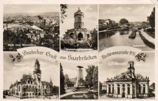 Saarbrücken Foto AK (EB)