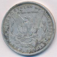 Amerikai Egyesült Államok 1879. 1$ Ag "Morgan" T:2- ragasztásnyom USA 1879. 1 Dollar Ag "Morgan Dollar" C:VF gluemark