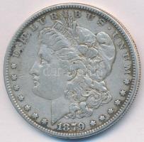 Amerikai Egyesült Államok 1879. 1$ Ag "Morgan" T:2- ragasztásnyom
USA 1879. 1 Dollar Ag &...