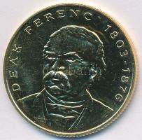 1994. 200Ft Ag "Deák" aranyozott T:2