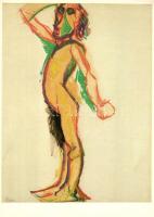 15 db MODERN motívum lap, Picasso, Klimt és Lautrec lapok, megíratlan, kiváló minőségű lapok / 15 modern motice cards, artist postcards, excellent quality, unwritten postcards