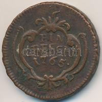 Erdély 1765. Rézgaras T:2- Transylvania 1765. 1 Greschl C:VF