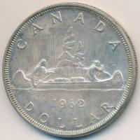 Kanada 1962. 1$ Ag "II. Erzsébet" T:2
Canada 1962. 1 Dollar Ag "Elizabeth II" C...