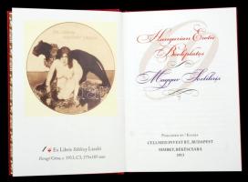 Hungarian erotic bookplates / Erotikus ex librisek. Kétnyelvű minikönyv. 2014. Numbered, only 200 co...