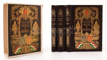 Hunfalvy János: Magyarország és Erdély eredeti képekben I-III. (reprint) 1986, Európa. Aranyozott, festett egészbőr kötésben, szép állapotban. Kiadói tékában.