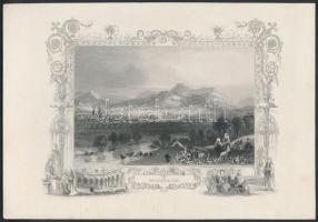 1860 Eisenach, acélmetszet,jelzés nélkül, papír,  15x20cm