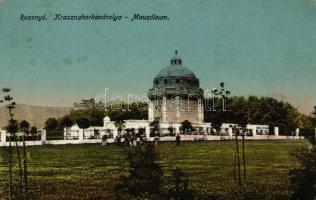 Krasznahorkaváralja, Mauzóleum; kiadja Fuchs József / mausoleum (r)