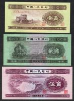 Kína/Kínai Népköztársaság 1953. 1F,2F,5F,1J,2J,5J T:I