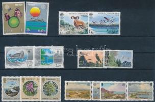 Europa CEPT kis tétel: 15 klf bélyeg Europa CEPT small item: 15 diff. stamps