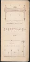 1905 A Budapesti I.-III. kerületi szállodások, vendéglősök, bor és sörmérők ipartársulata táncvigalmának meghívója