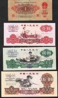 Kína/Kínai Népköztársaság 1960. 1J T:III, 1Y,2Y,5Y T:I