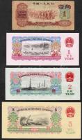 Kína/Kínai Népköztársaság 1960. 1J T:III, 1Y,2Y,5Y T:I