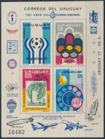 UPU, Olympics, World Cup soccer, VIT set imperforated blockform, UPU, olimpia, labdarúgó vb, VIT sor vágott blokkformában