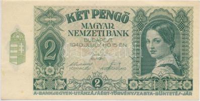 1940. 2P T:III szép papír Adamo P2