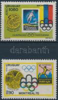 Olympics stamps from block, Olimpia blokkból kitépett bélyegek