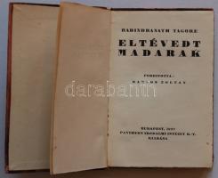 1922 Rabindranath Tagore: Eltévedt madarak kisméretű könyv