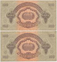 1944. 100P "A Vöröshadsereg Parancsnoksága" (3x) sorszámkövetők T:II-