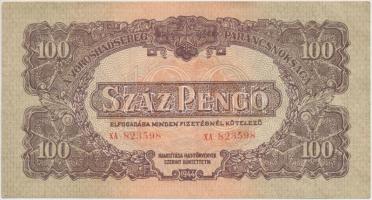 1944. 100P "A Vöröshadsereg Parancsnoksága" (3x) sorszámkövetők T:II-