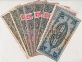 100db vegyes pengő bankjegy T:vegyes