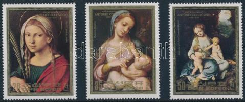 Paintings: Correggio set Festmények: Correggio sor