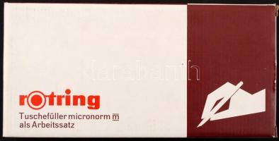 Rotring tuskészlet, 8 darabos, hosszú szárral