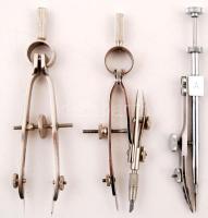 3 db nullkörző új állapotban, (ceruza, toll, tus)