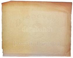 cca 1900 5 db régi érdekes feliratú vízjeles papír