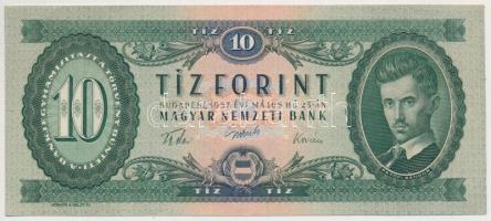 1957. 10Ft T:III szép papír