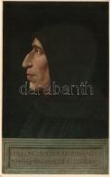 Hieronymi Ferrariensis A Deo Missi Prophetae Effigies / Girolamo Savonarola, N. 46. s: Fra Bartolomeo (non PC)