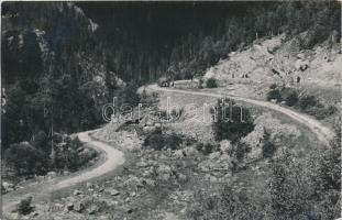 1941 Borszék, automobile, Heiter György photo (EK)
