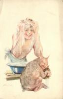 A cserkész...tiszta, A Magyar Cserkészszövetség kiadása / Hungarian scout s: Márton (EK)