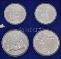 Kanada 1973. 5$ Ag (2x) "'Kingston' vitorlás", "Észak-Amerika térkép" ...