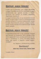 1956 Az MSZDP forradalmi röplapja