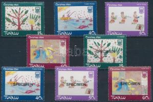 Christmas set + SPECIMEN overprint Karácsony sor + SPECIMEN felülnyomással