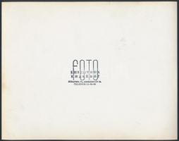 cca 1935 Leichtner Erzsébet vintage fotója Szentpál Olga tánccsoportjának tagjairól, pecséttel jelze...