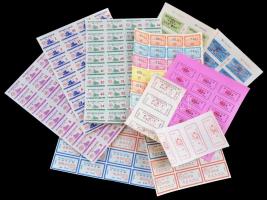 Kína ~1980. 11 ív élelmiszerjegy T:I,I-
China ~1980. 11 sheets of food coupons C:UNC,AU